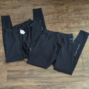 2 Pairs Rawgear Compression Running Leggings